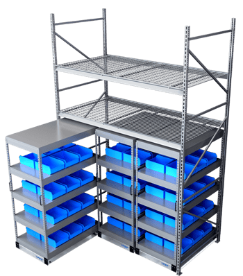 Aisle-Free Storage System